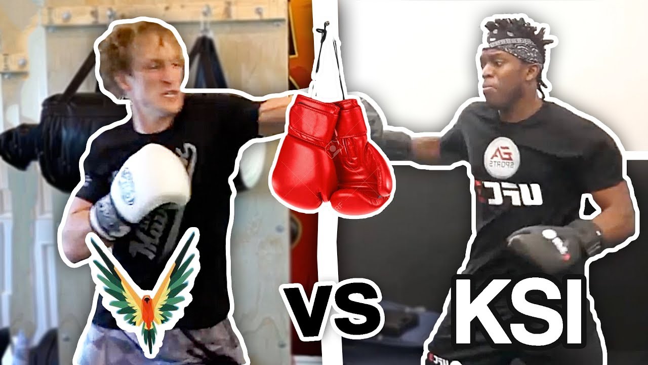 Logan Paul VS KSI Training Battle (who will win the fight ?) **newest footage**