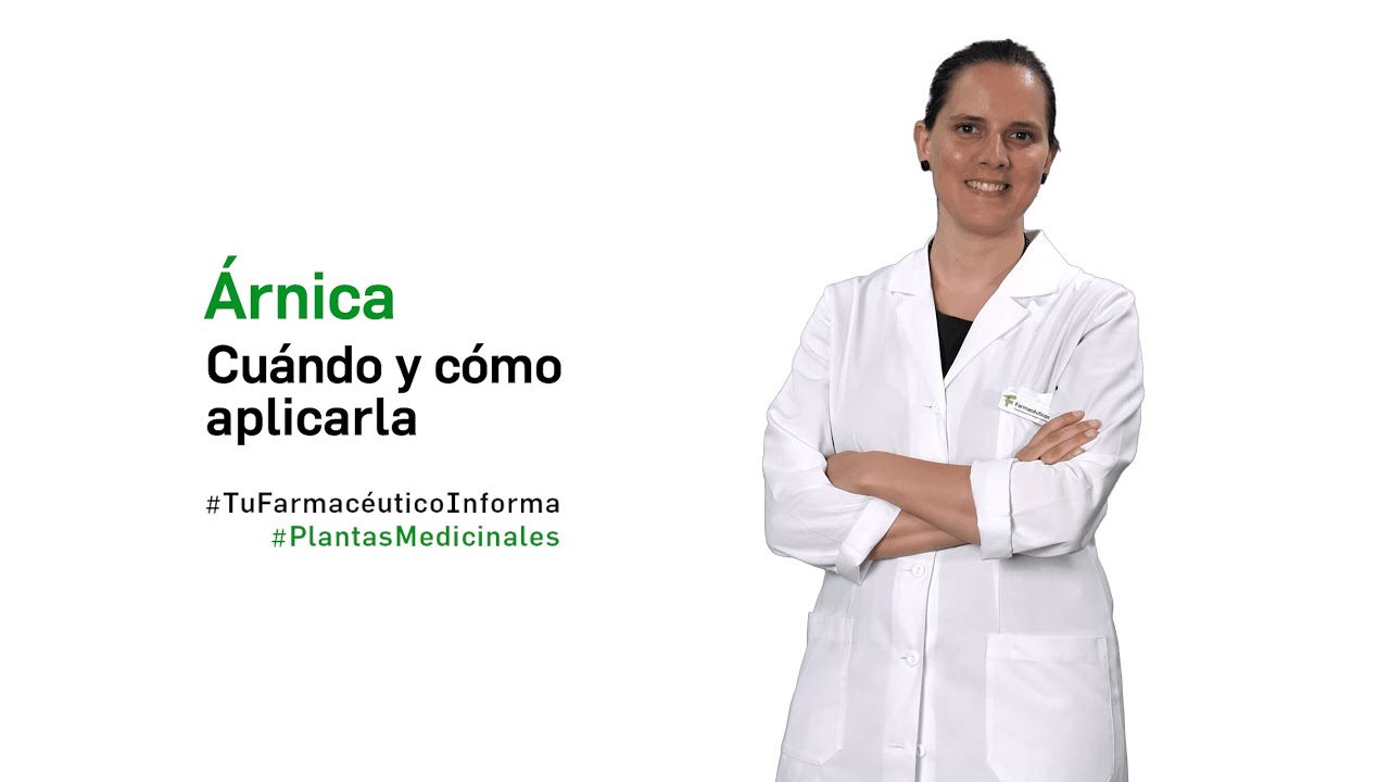 &Aacute;rnica, cu&aacute;ndo y c&oacute;mo aplicarla - Tu Farmac&eacute;utico Informa #PlantasMedicinales