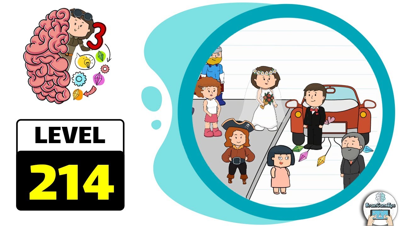 Brain Test 3 Level 214 Walkthrough