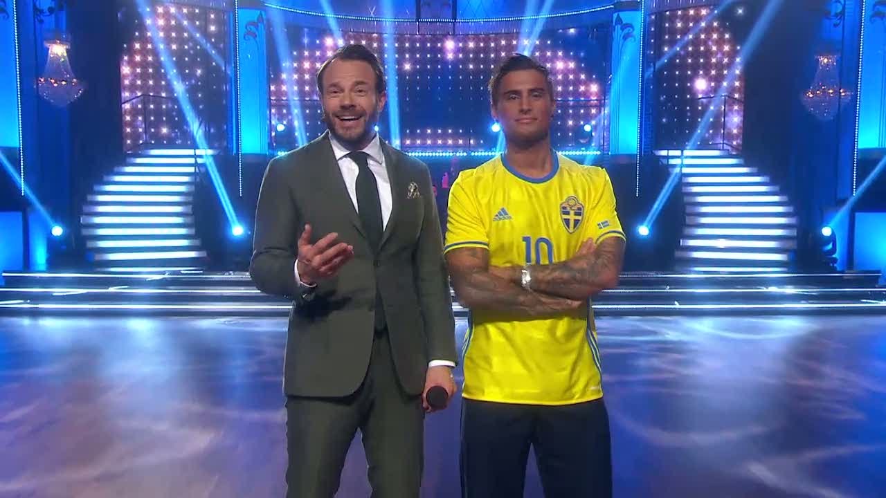 Samir Badran i Zlatan-test - Let&rsquo;s Dance (TV4)