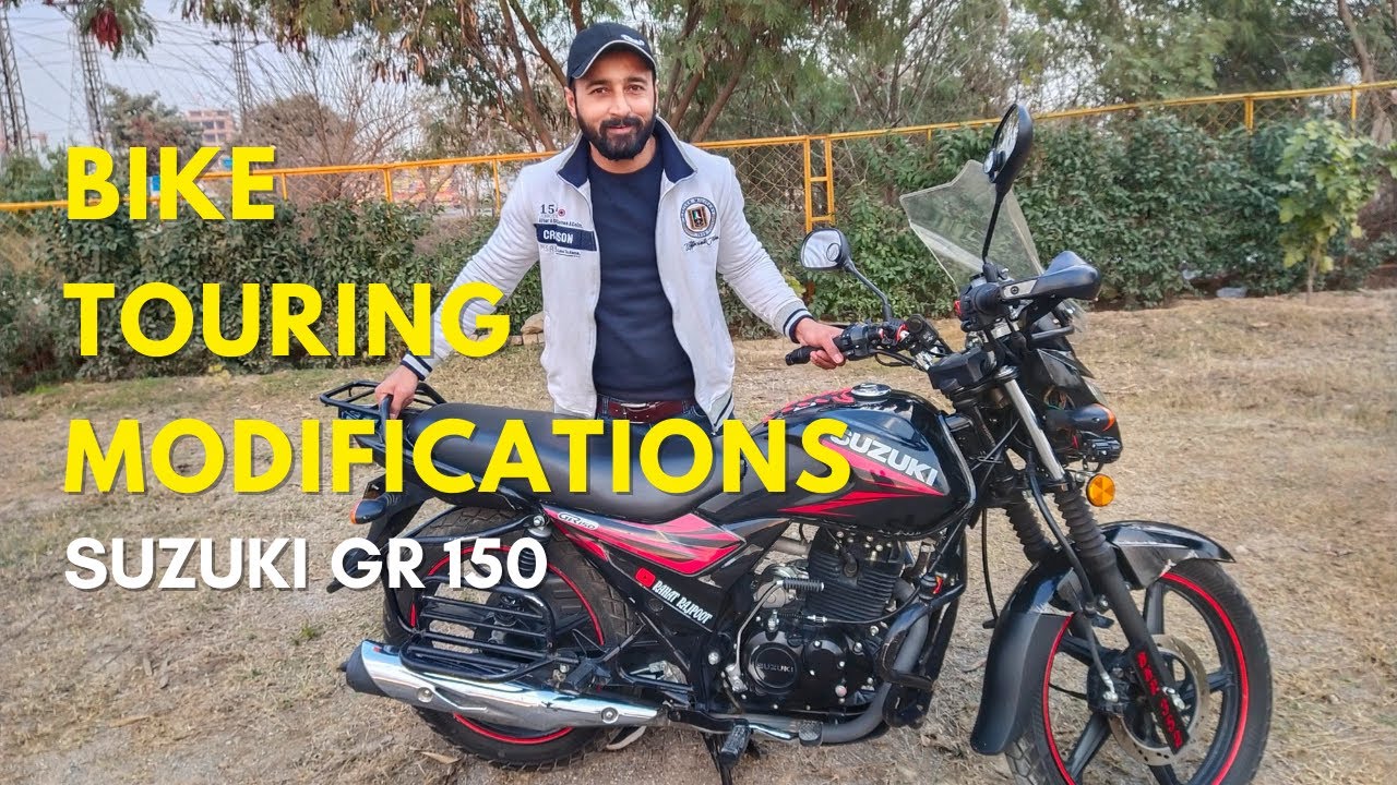 Bike Touring Modifications  | Suzuki GR 150