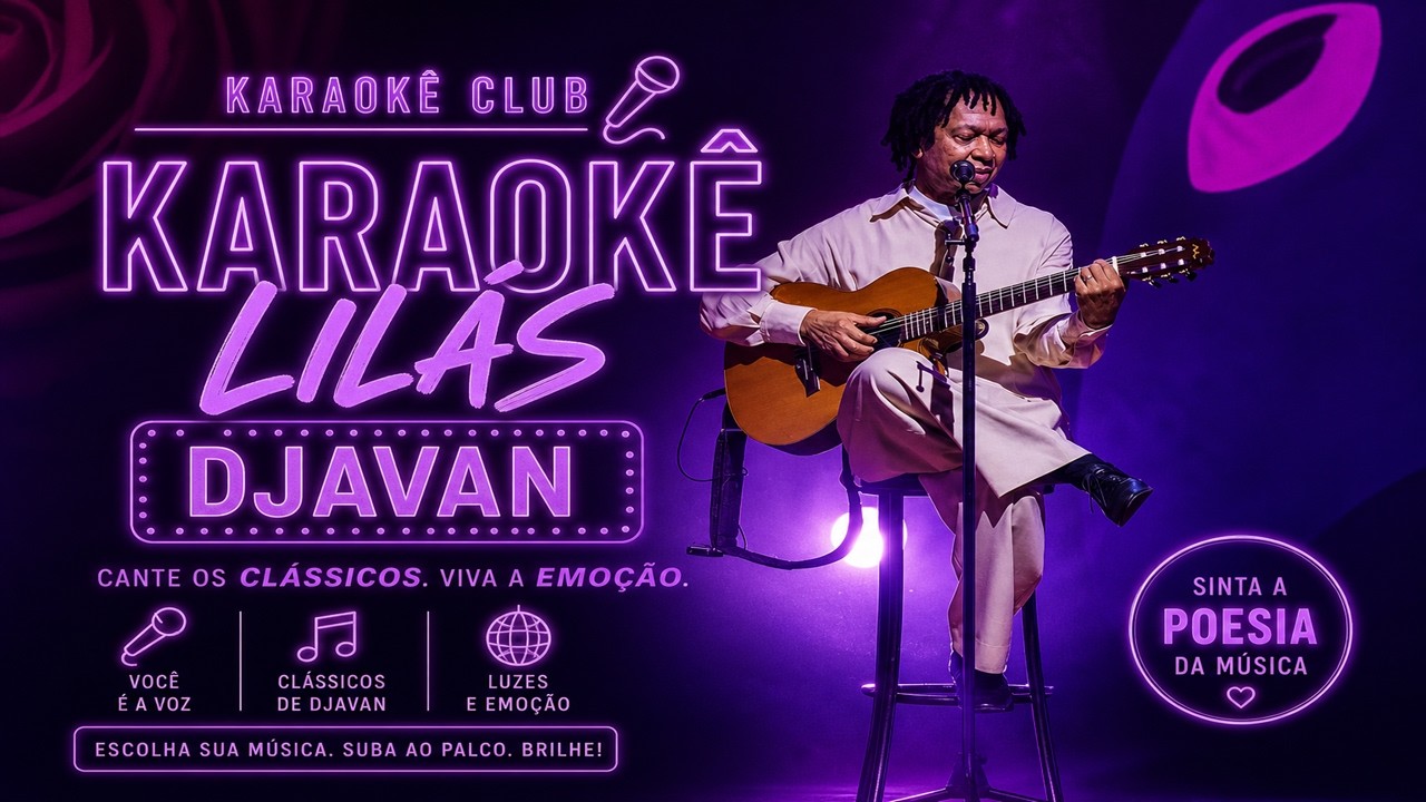 DJAVAN - LILÁS ( VIDEO KARAOKE )