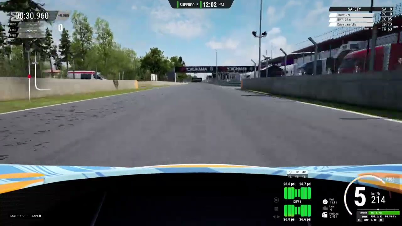 Setup + hotlap zolder (acc) mclaren 720 s #racing #mclaren #simracing 