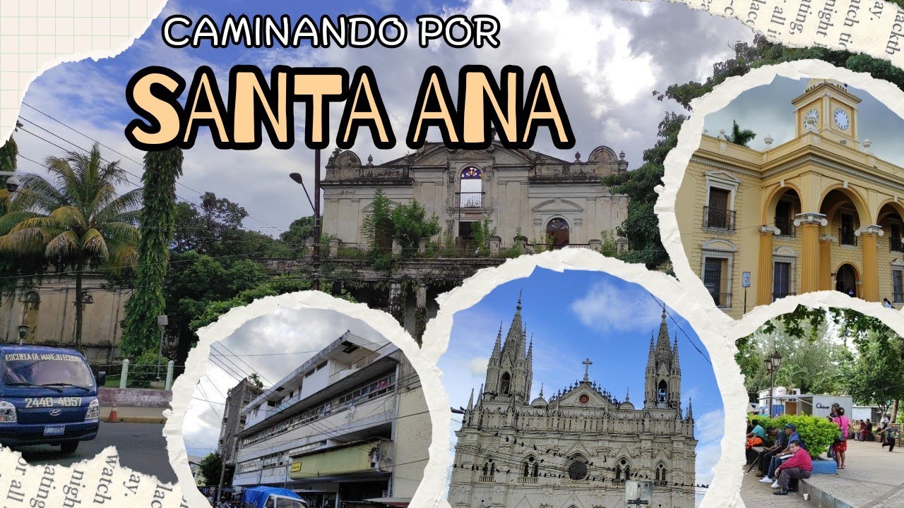 Caminando desde el Colón hasta el Parque LIBERTAD en Santa Ana, El Salvador 2024