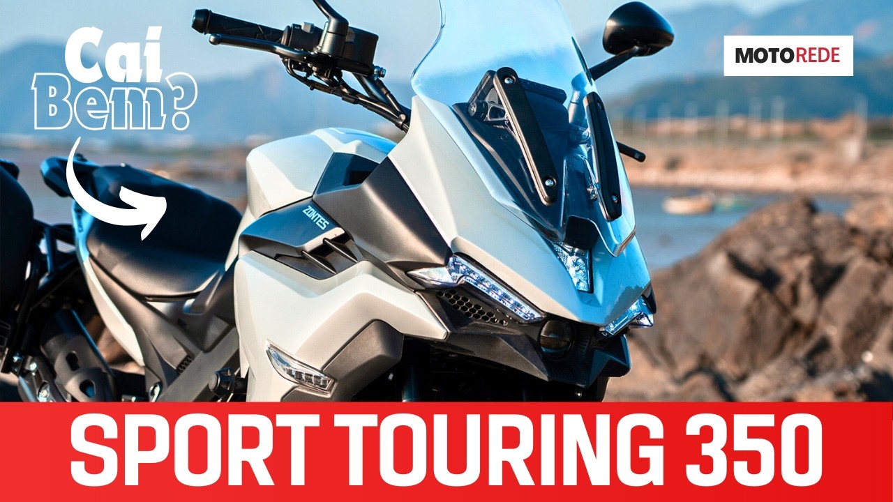Cai Bem? Zontes 350X A Sport Touring de 350cc Competinha!