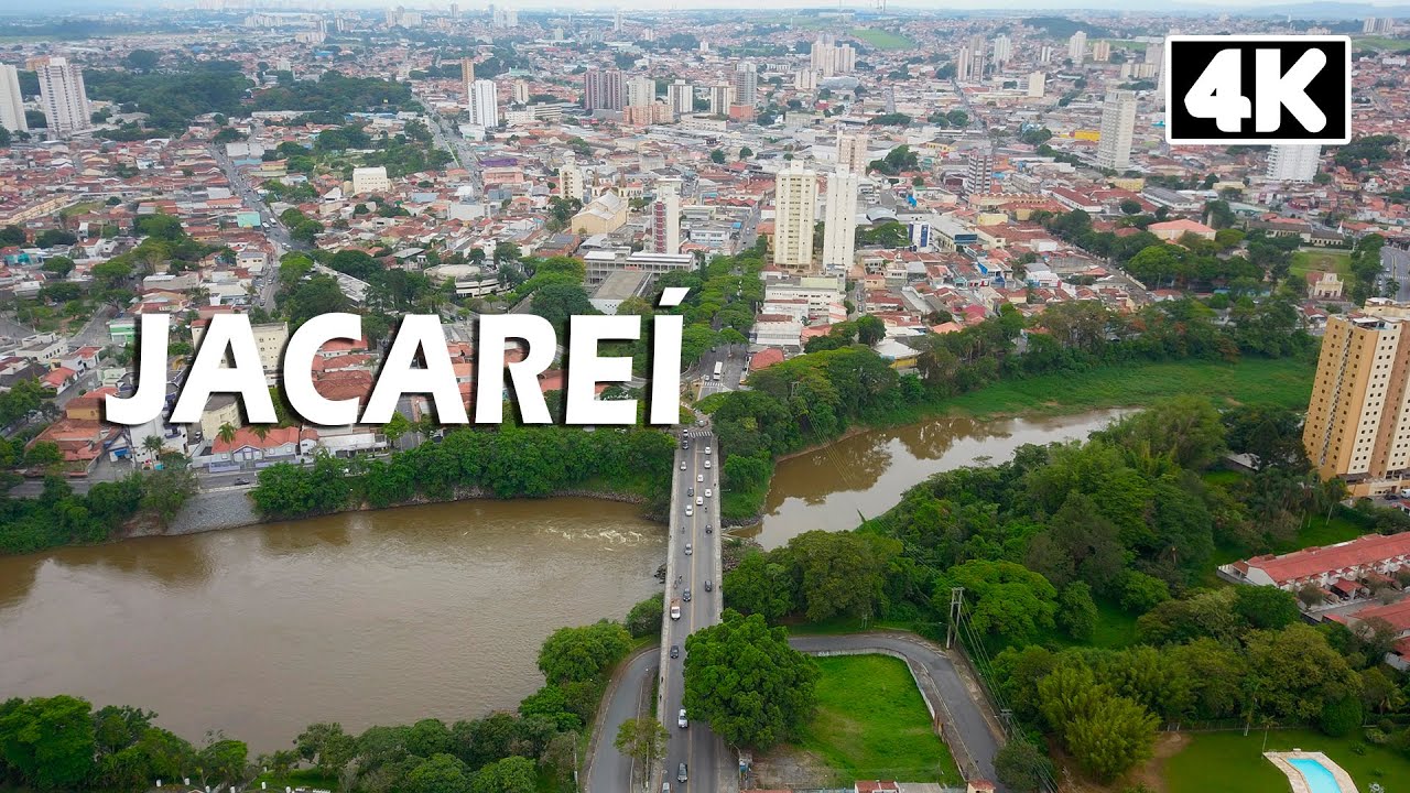JACAREÍ VISTO DE CIMA | 4K