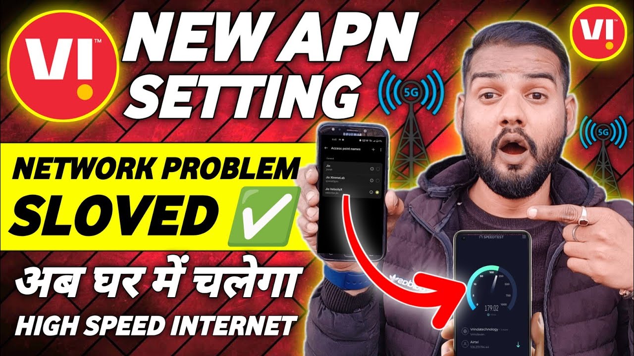 Vi New Apn Setting 2025  | Vi Network Problem Sloved ✅ | Vi Hidden Apn Settings 
