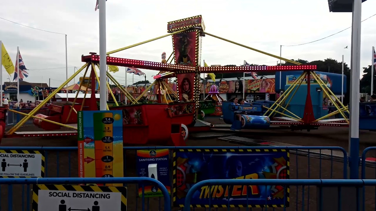 Michael Sheeran's Twister - Offride - Ocean Beach Pleasure Park - South Shields - 2021