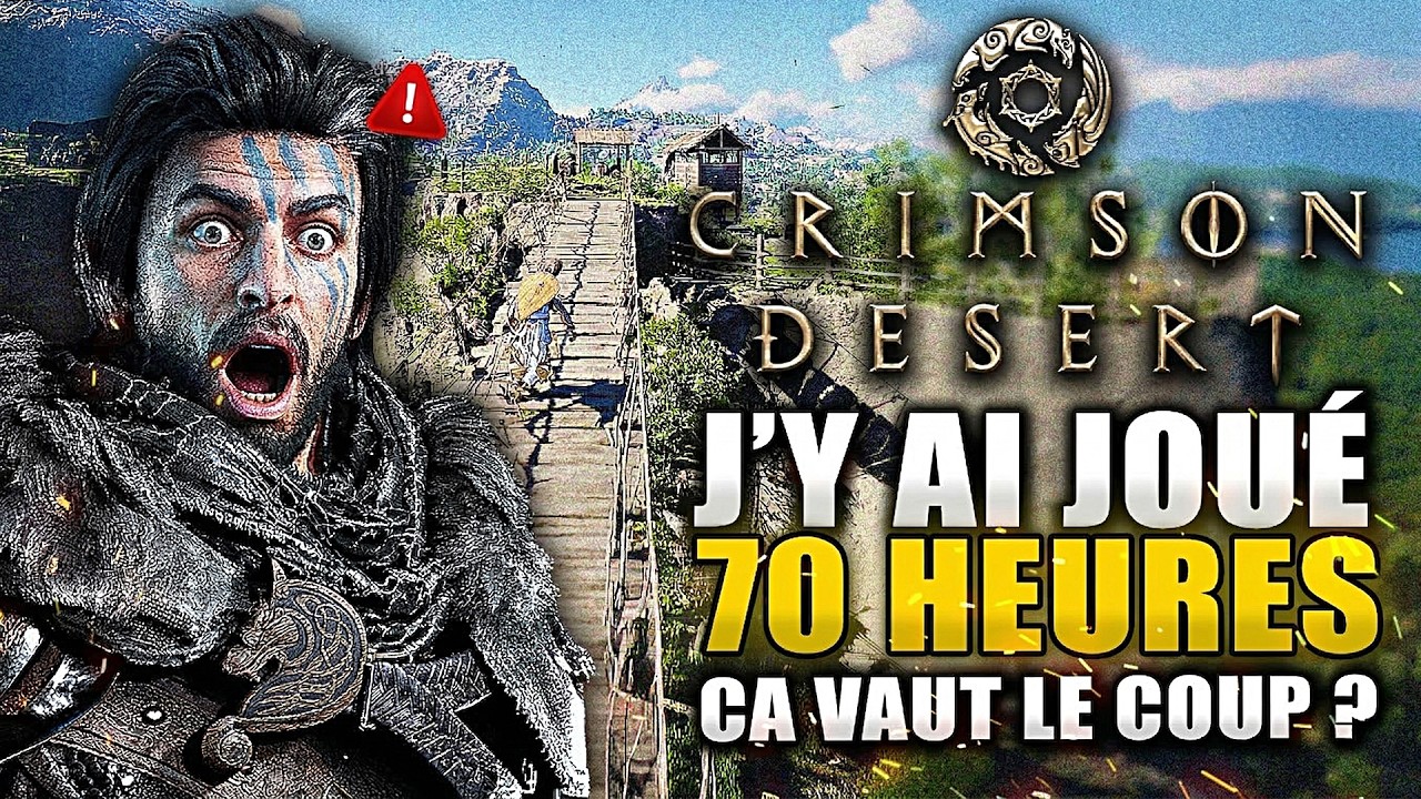 J'ai Joué 70H à CRIMSON DESERT ! ATTENTION : Ce n'est PAS le JEU que vous PENSEZ ! ⚠️