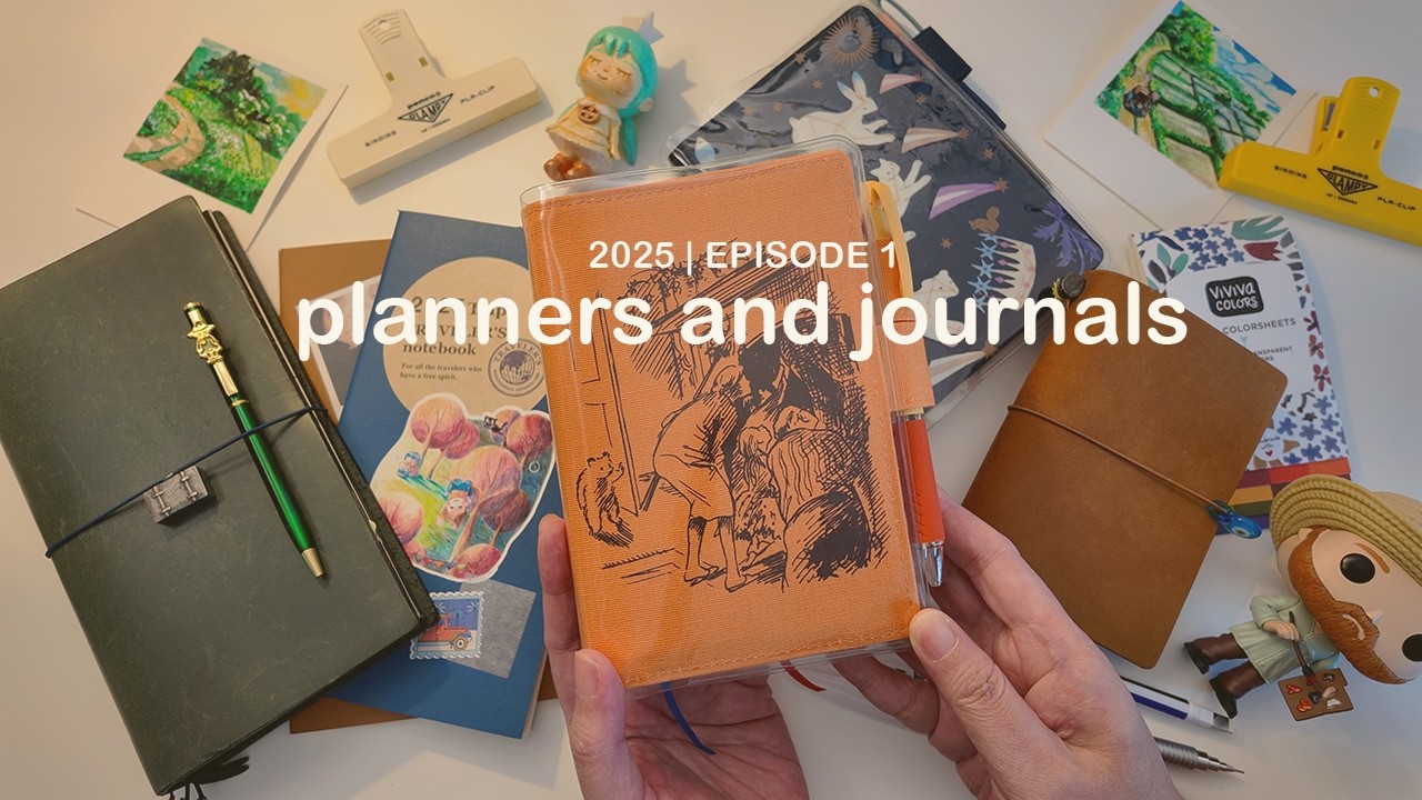 2025 Planners and Journals | Planning the Year | Traveler's Notebook and Hobonichi