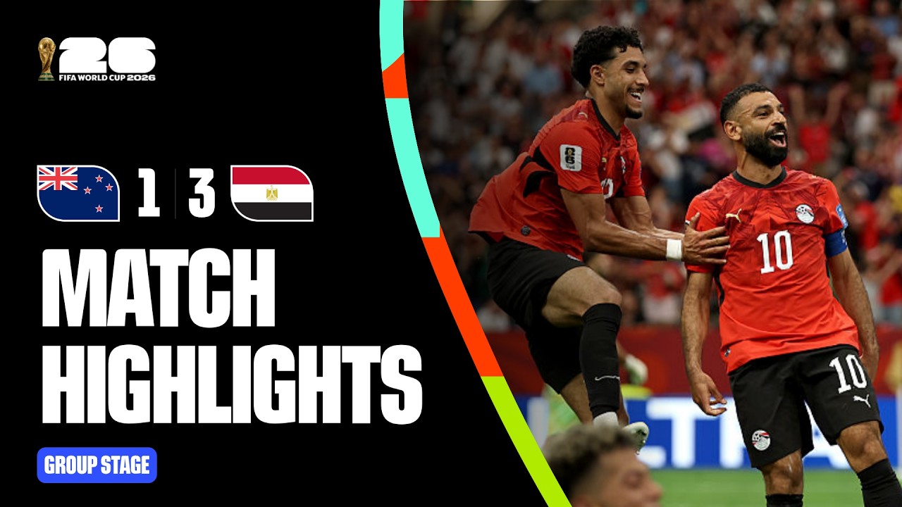 Highlights | New Zealand 1-3 Egypt | FIFA World Cup 2026&trade;