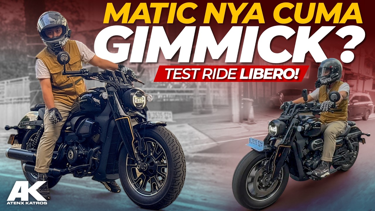 LANGSUNG GAS TANPA OPER GIGI !! TEST RIDE SRV 250 LIBERO 