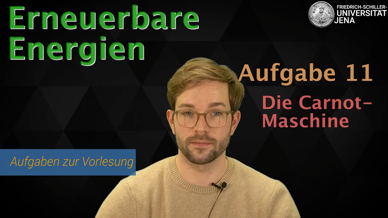 Die Carnot-Maschine - Erneuerbare Energien WS 2021 L&ouml;sung zu Aufgabe 11
