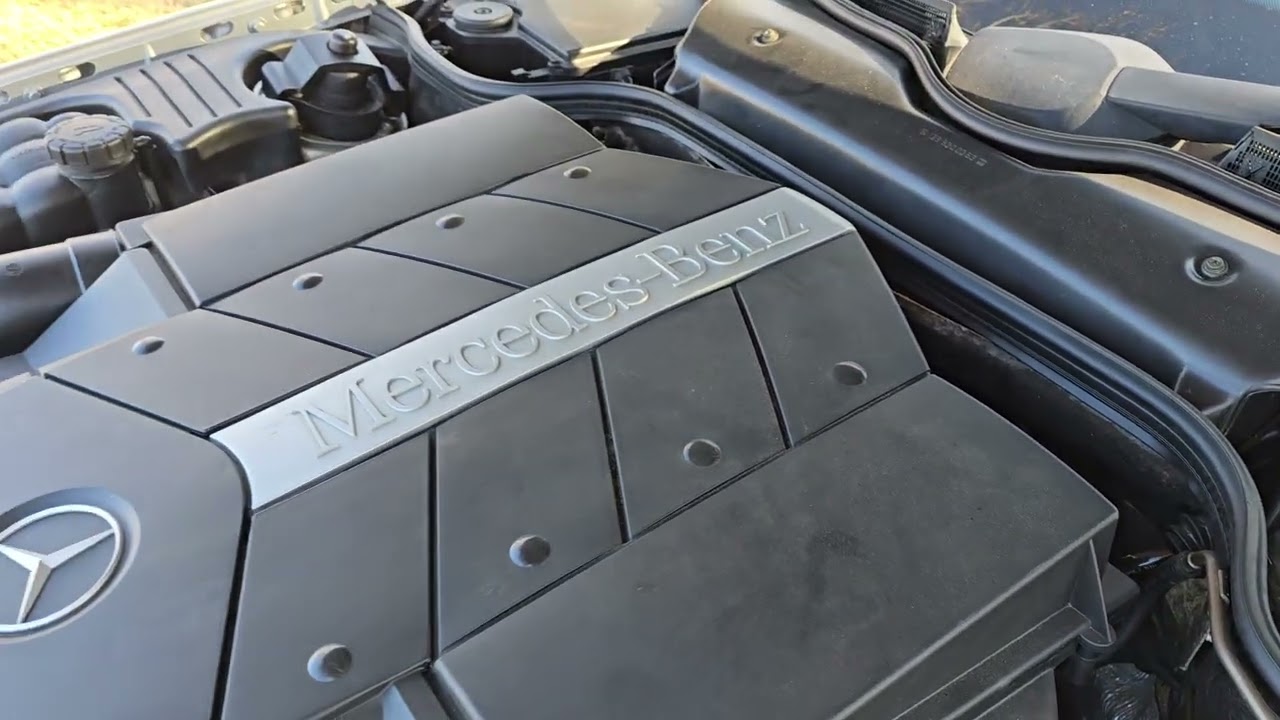 R129 SL500 engine running