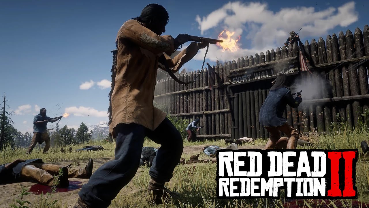 Storming of the Wallace | Red Dead Redemption 2 NPC Wars 2