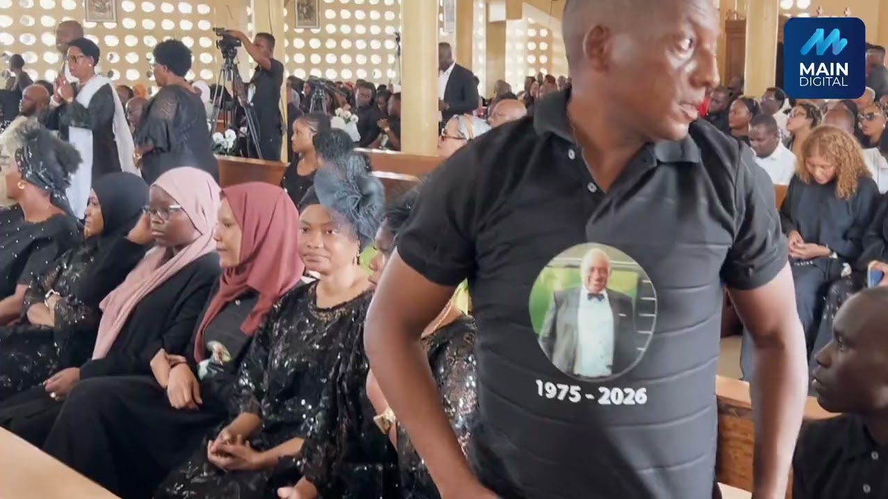 WAOMBOLEZAJI KWENYE MISA YA KUMUAGA SSEBO