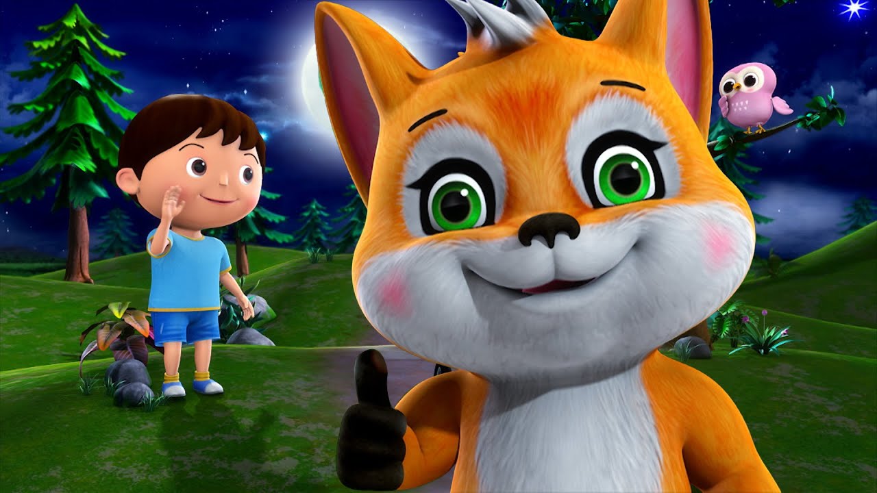 Cute Fox Bike Ride 🌙 Chilly Night Adventure! 🦊 | 👼Little Baby Bum - Preschool Playhouse
