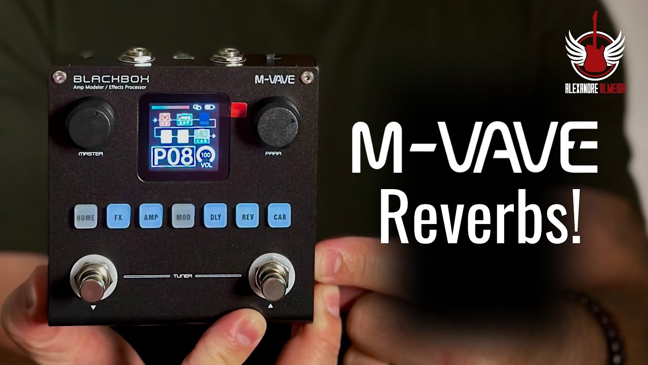 BlackBox M-Vave - Conhecendo os Reverbs