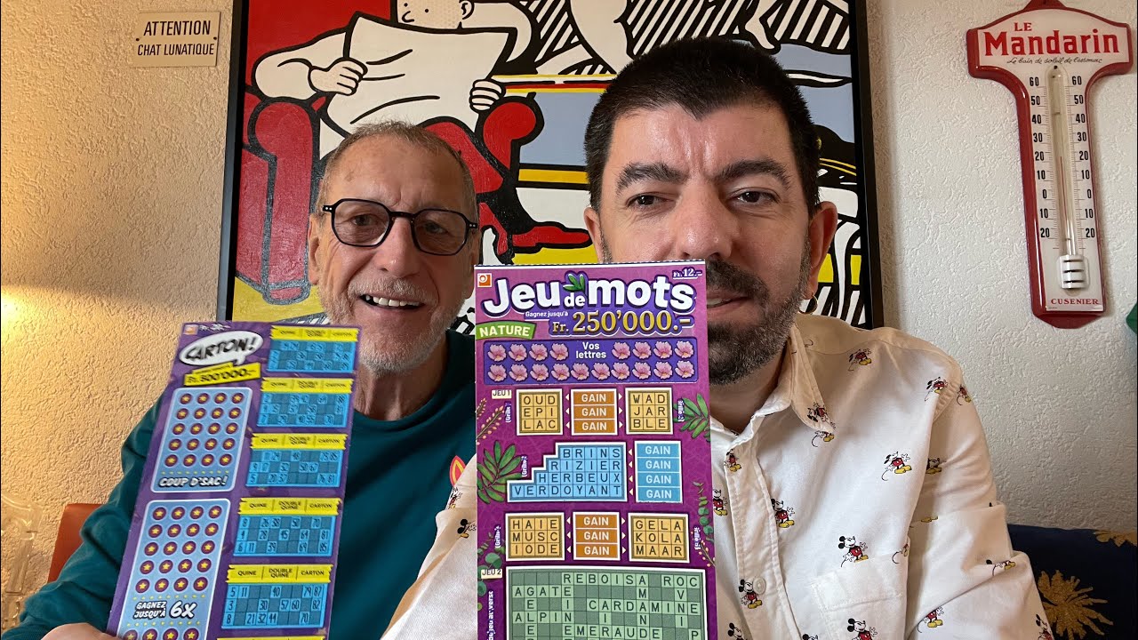 Loterie suisse romande grattage du 31 décembre