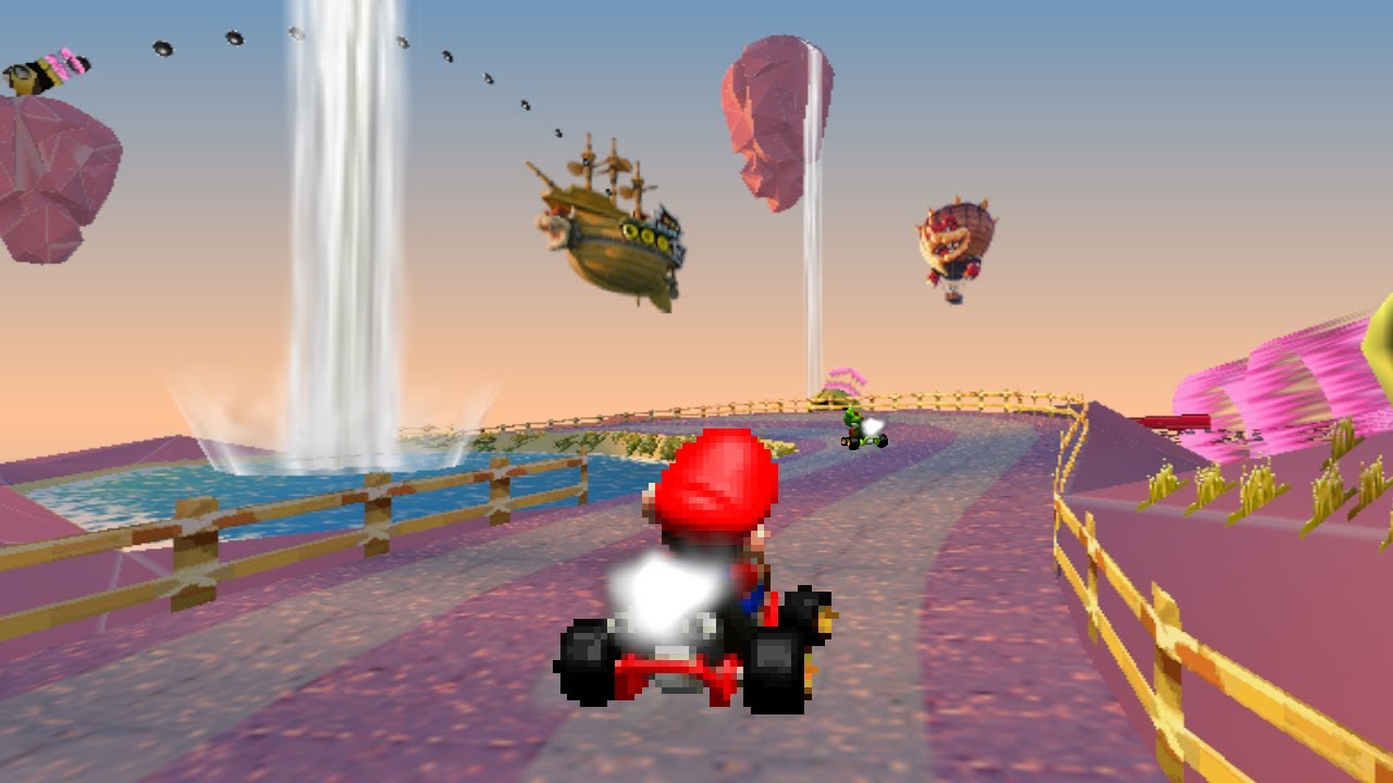 New Tracks in Mario Kart 64 SE24