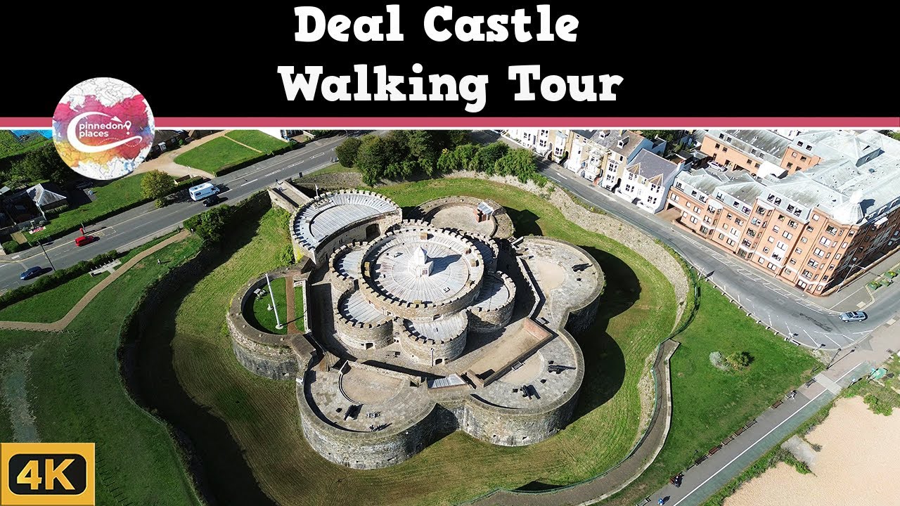 DEAL CASTLE   |   An Iconic Tudor COASTAL FORT Built to Prevent INVASION from the Holy Roman Empire
