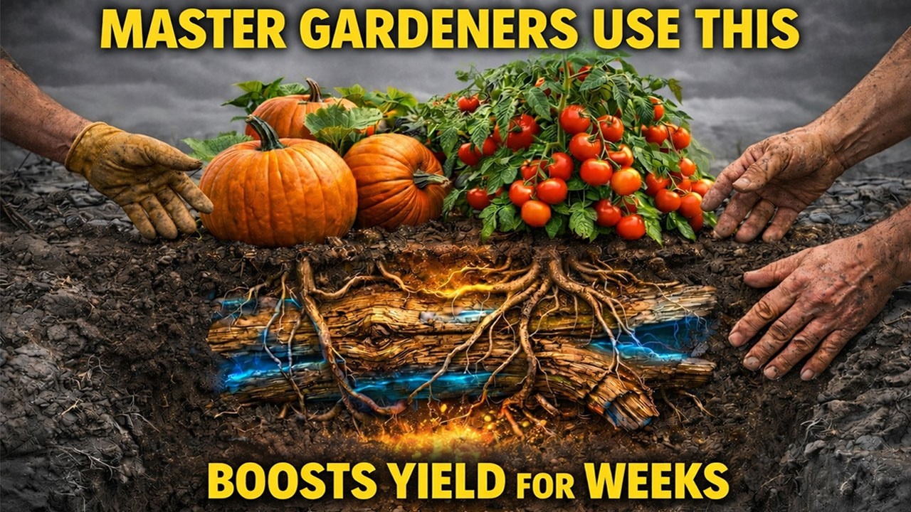 One Buried Log Doubles Your Garden’s Yield For 5 Years — Why Did We Forget This?