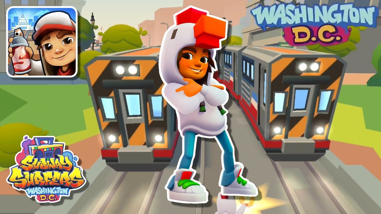 Subway Surfers Washington D.C. 2025 NEW UPDATE 🏙️ New City, New Tricks! 🛹 with Chicken Jake