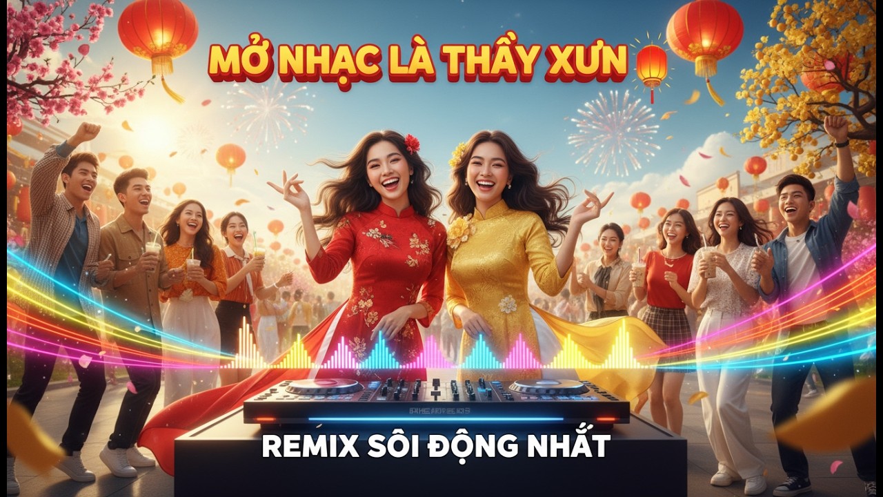 Nhạc Tết Bính Ngọ 2026 🏮 Mở Nhạc Lên Là Thấy Xuân Sang 🎉 Liên Khúc Remix Sôi Động Nhất