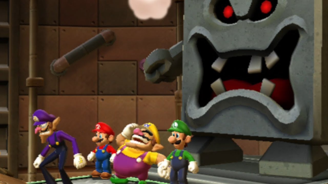Mario Party 9 - Boss Rush - Mario VS Luigi VS Wario VS Waluigi