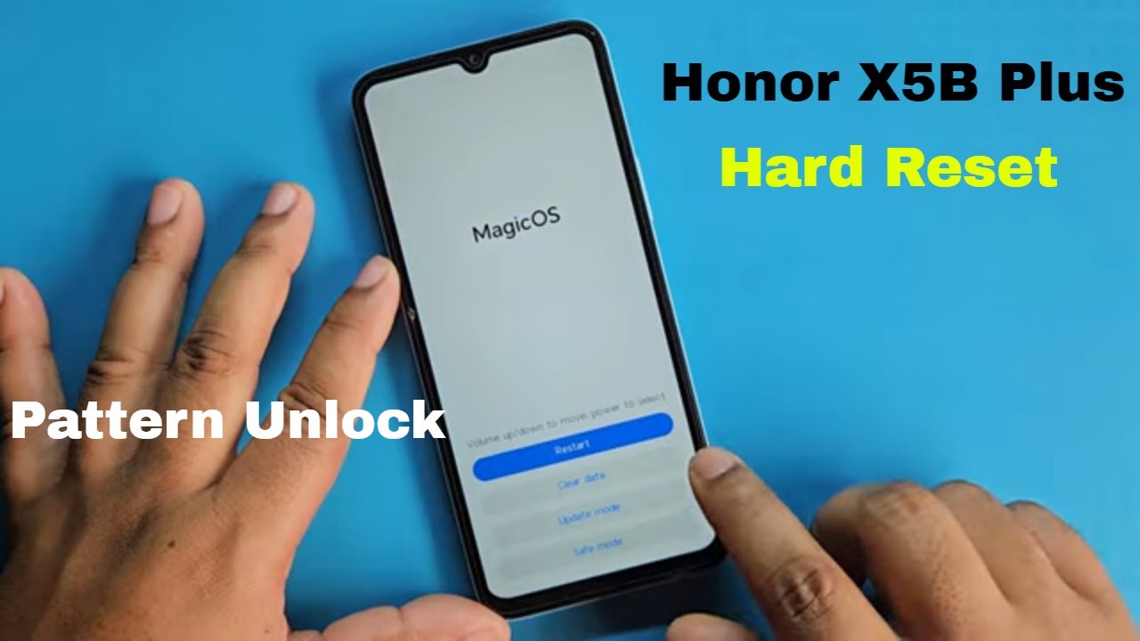 How to Hard Reset Honor X5B Plus 2025 | Honor X5B Plus Factory Data Reset | Forgott Pattern Lock |