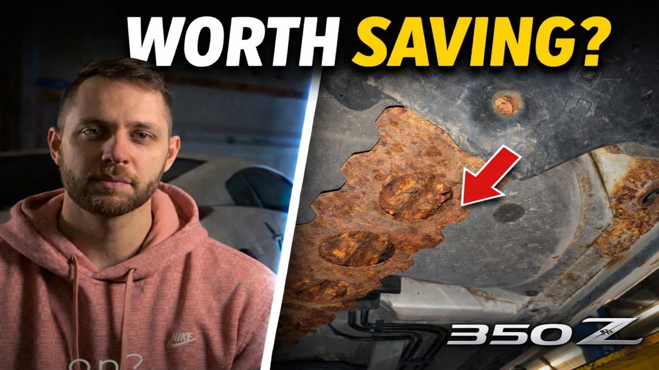 Стоит ли реставрировать мой Nissan 350Z 2004 года выпуска? | Проверка на ржавчину (Эпизод 1)