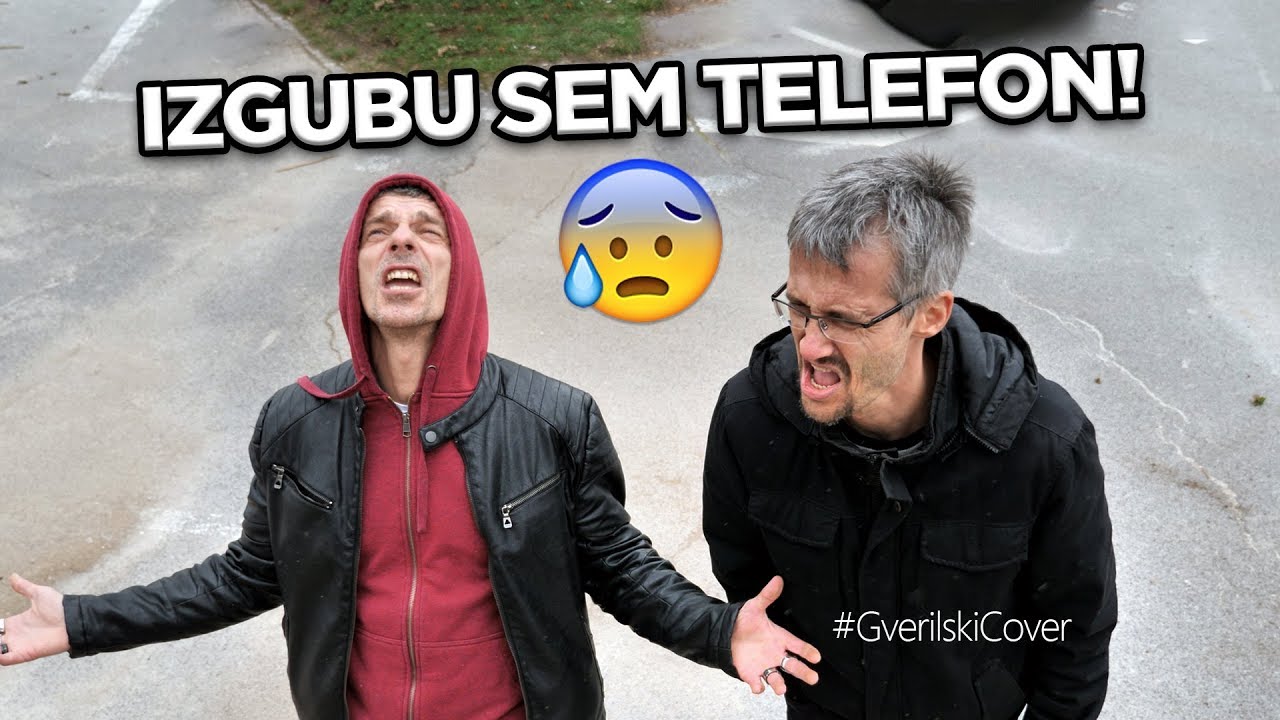 Izgubu sem telefon | GVERILSKI COVER