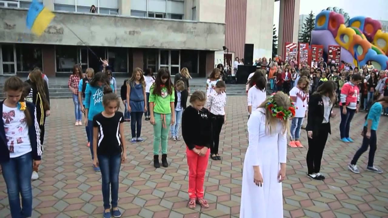 флешмоб на день міста Нетішин 20 вересня 2014р
