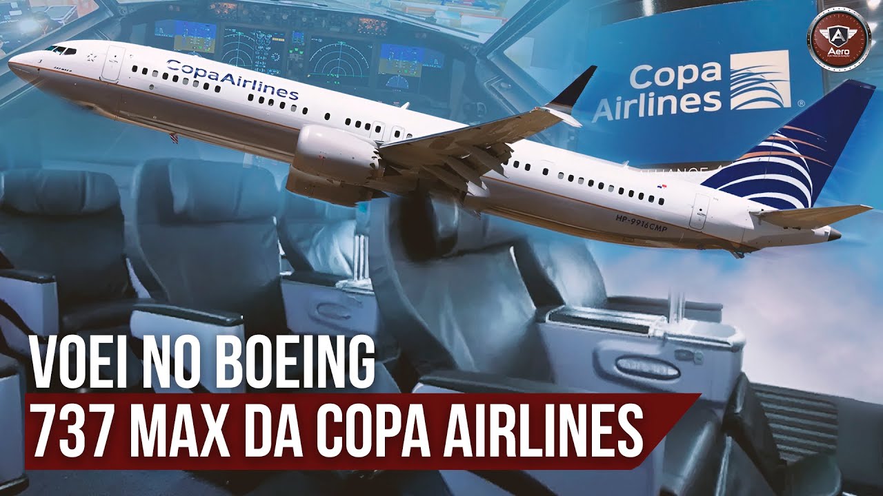 Como é VOAR no BOEING 737-MAX da COPA AIRLINES até OSHKOSH