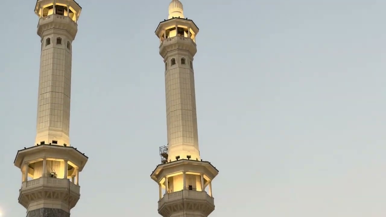 Azan in Mecca 🕋  Beautiful Call to Prayer from Masjid al-Haram