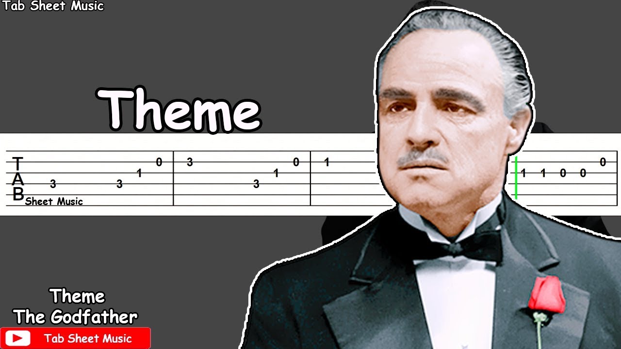 The Godfather (El Padrino) - Theme Guitar Tutorial