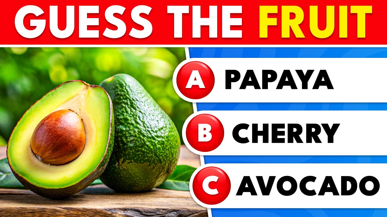 Guess the Fruit from Pictures 🍍🍓 | Ultimate 50 🍉🍌🍎 Quiz | Knowlio