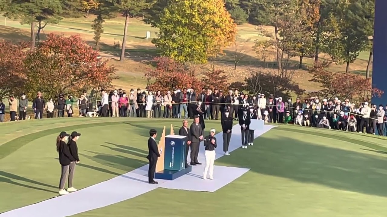 #최나연 프로(Na Yeon Choi Pro) 홀인원 시상 및 은퇴소감(hole in one awards & LPGA retirement impressions)