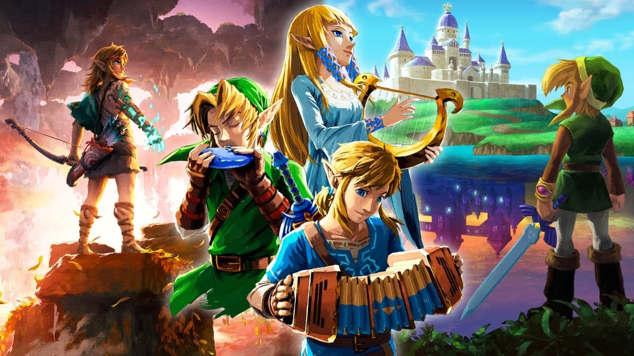 Рейтинг всех игр серии Zelda! (Список уровней)