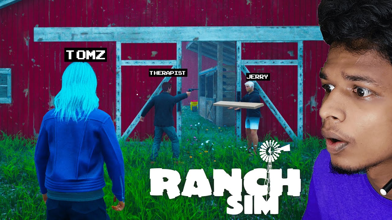 Ranch RP : We Forced JERRY to Make BARN !!! Ft.@GAMETHERAPISTYT | Malayalam |