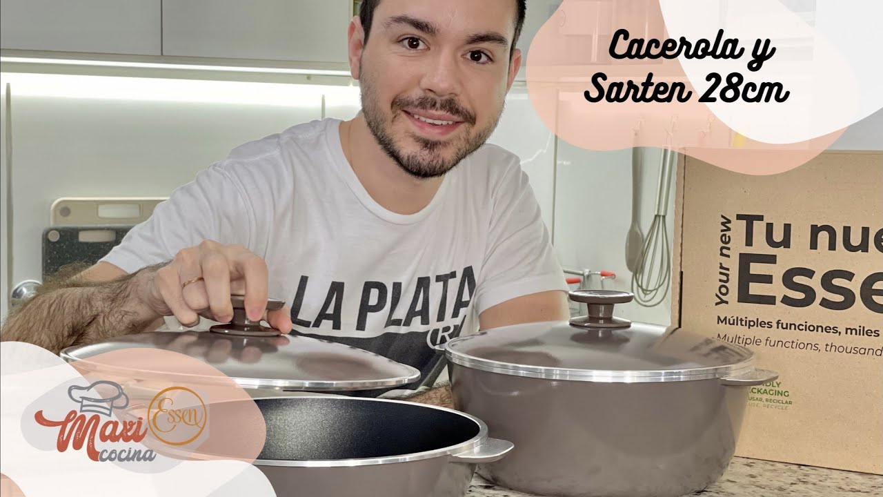 Lanzamiento Cacerola y sartén 28cm contemporánea Essen