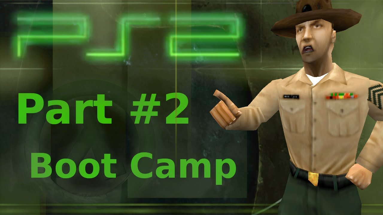 PS2 Opposing Force: Boot Camp gameplay demo