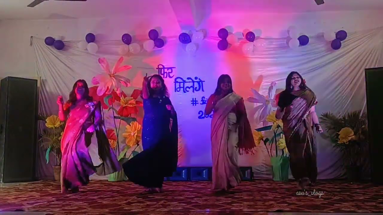 Farewell Dance Performance 💃✨|| Mera Naam Mary hai|| Batch 2020-21||BAU Ranchi || 2024