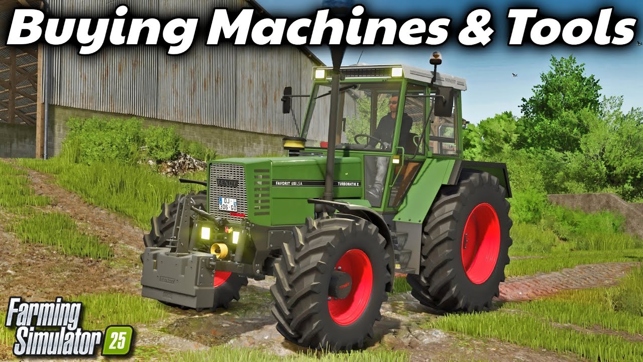 Pichonnière Valley Spending Spree! (Buying Everything) | Episode 1 | Farming Simulator 25