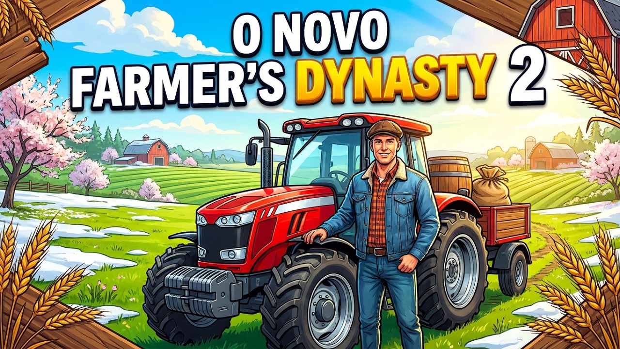 Farmer's Dynasty 2: O Simulador de Fazenda mais Realista? (Primeiras Impressões)