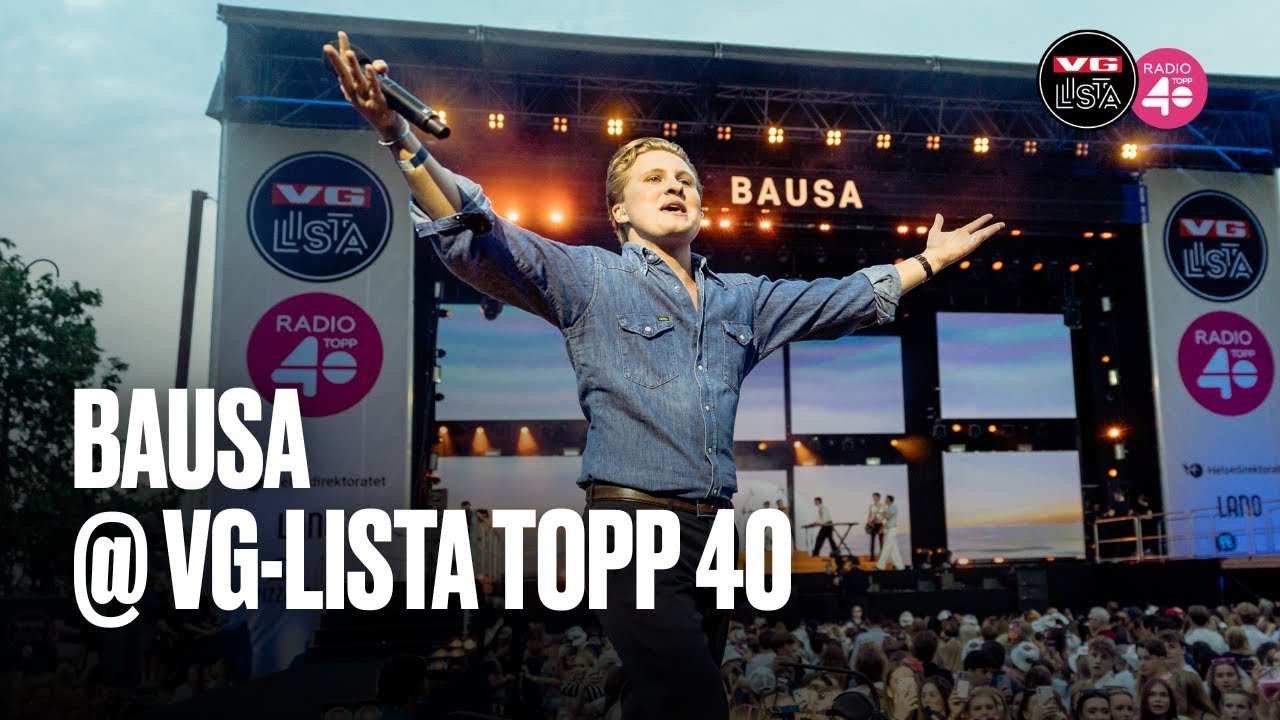 BAUSA - Overfladisk @VGListaTopp40 2025 LIVE