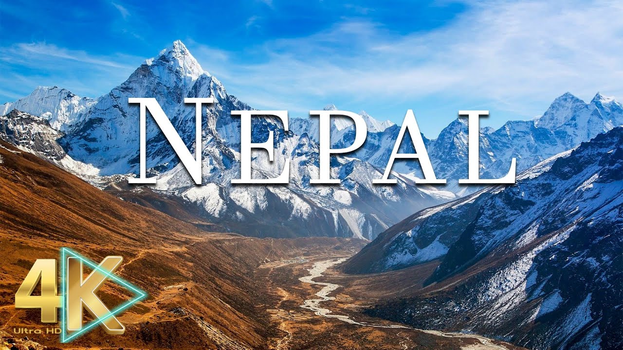 NEPAL 4K - Scenic Relaxation Film with Calming Music - 4K Video Ultra HD