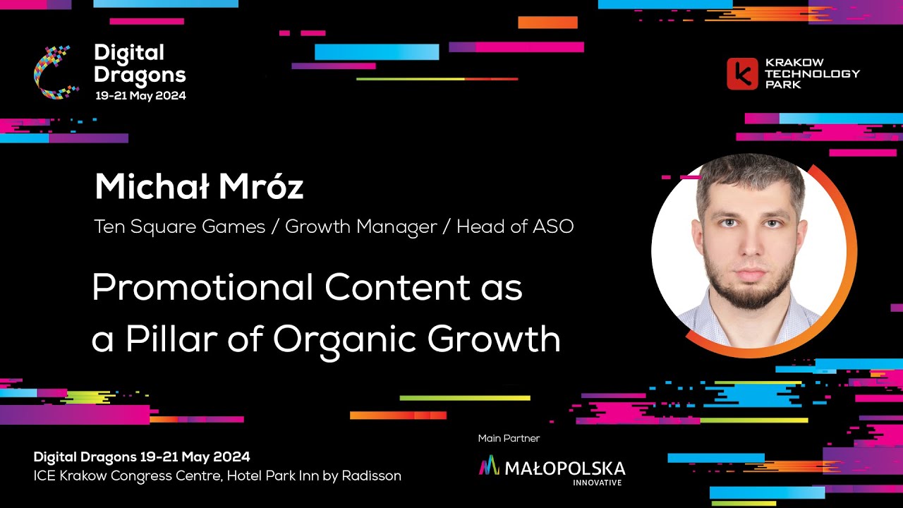 Michał Mróz - Promotional Content as a Pillar of Organic Growth