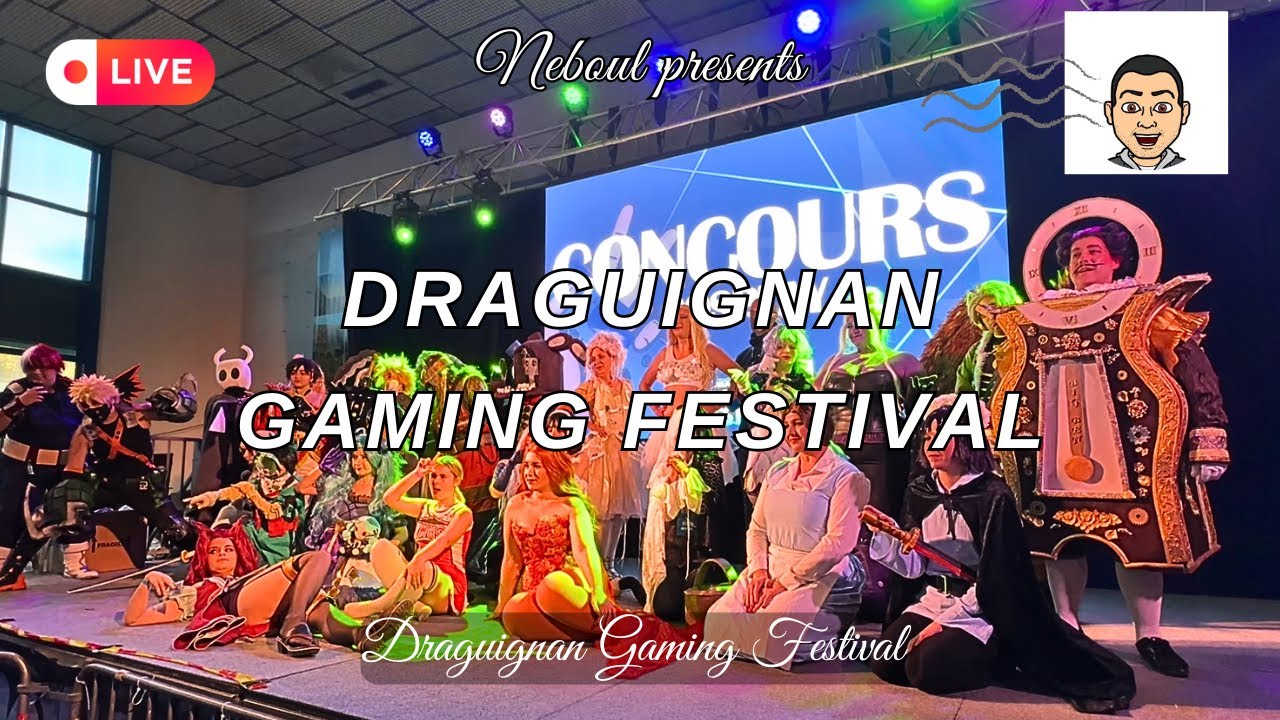 Draguignan Gaming Festival 2025  Live in the South of France
