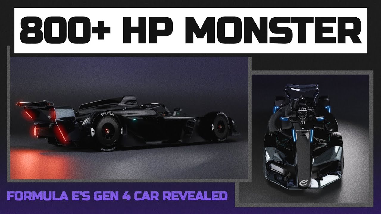 Formula E's INSANE New Gen 4 Car: Breakdown & Critique